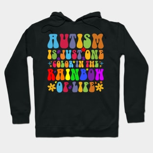 Autism is one color in the rainbow Autism Awareness Gift for Birthday, Mother's Day, Thanksgiving, Christmas Hoodie